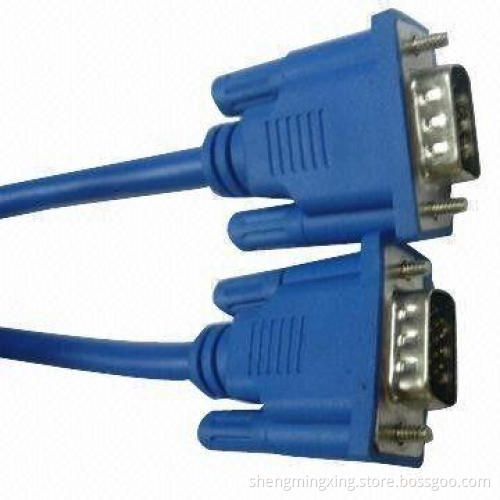 VGA Male to Male Full HD 15-pin Cable, 1 to 30m Length